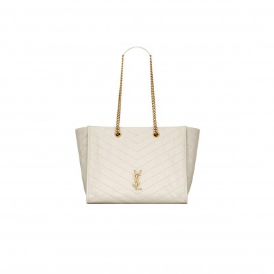 YSL NIKI SHOPPING IN VINTAGE LEATHER 871151 (33*27*14cm)